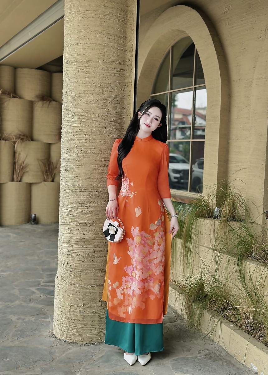 Áo Dài Tử Vy - Không Đính